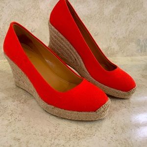 J.Crew Seville espadrille wedges